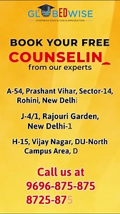 🌍✈️ Ready to take your future global? Discover how Globedwise can unlock a world of opportunities for you! From personalized counseling to securing your spot at top universities, we've got you covered. Watch now and start your journey to global success with us today! Register now and fast-forward to your future. 🚀📚 🔗 www.globedwise.com 📞 For inquiries: 9696 875 875, 8725 875 875 #StudyAbroad #FutureWithoutBorders #Globedwise | Globedwise