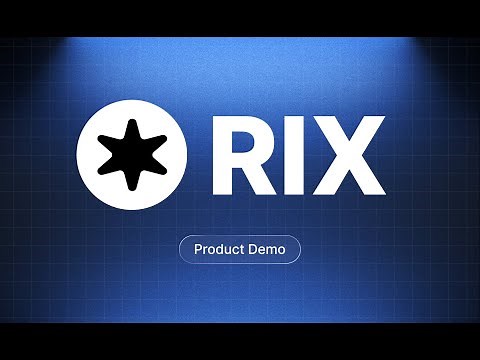 Rix.chat - AI search engine for developers (Walk-through video)