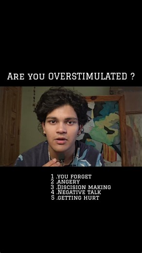 6 Signs You Have Overstimulation 💯.#hindimotivation #selfmotivation #consistency #selfgrowth