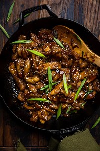 Vegan Mongolian Beef