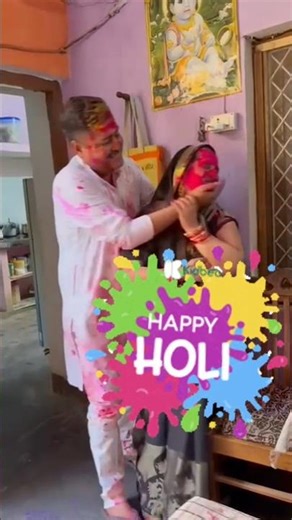 Jogi ji Dheere Dheere 🌈✨ Holi Celebration,,,😀#short #shots #ytshots #shortsfeed #tending #song #holi