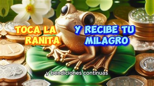 Esta rana de la abundancia trae Dinero no la rechaces. el universo está de tu lado demostrando que los milagros existen, y esta ranita de la suerte viene anunciarte que un dinero inesperado viene hacia ti. En las próximas horas espera la señal y no la dejes pasar, recibirás una gran noticia económica que viene aliviarte y ayudarte a pagar las deudas. | Consejos Mágicos
