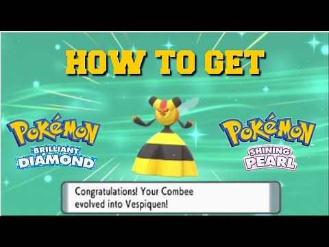 HOW TO EVOLVE COMBEE INTO VESPIQUEEN IN POKEMON BRILLIANT DIAMOND AND SHINING PEARL