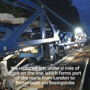 7.9K views · 309 reactions |  The Cumbrian Coast line reopens for services after just 11 weeks of huge repairs.  Scotland's longest railway structure gets another upgrade.  Electrifying news for passengers from south Wales to London It's another #WeekOnTheNetwork! | Network Rail | Facebook