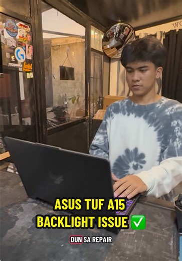 💻🔥 ASUS TUF A15 – Backlight Issue Fixed at Bitbase Computer Client from Imelda, San Juan, Batangas. Efficient diagnostics. Clean repair. Zero downtime. If your laptop’s acting up, our tech crew’s locked in. 🚀 #BitbaseComputer #LaptopRepairPH #ASUSTUF #TechPH #BatangasCity