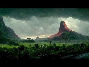 John Williams - Jurassic Park Theme | slow relaxing ambient