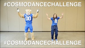 73K views · 1.3K reactions | #COSMODANCECHALLENGE  Check out the new tutorial video for my dance with the @byucougarettes. Grab your squad and upload your dance with the hashtag #cosmodancechallenge. The best dances will be reposted and be eligible to win some sweet prizes. Make sure to tag @cosmo_cougar and @byucougarettes! #dance #challenge #choreography | Cosmo the Cougar | Facebook