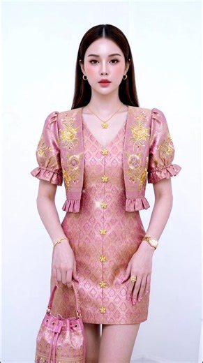 คำสั่งยาวหน่อย💞🎉 (สร้างเองจ้า) ⏩Create a photograph of a young woman using the uploaded face as a reference; no alterations are allowed. She has fair skin, long, flowing brown hair, and a slender, tall figure. Facial features: Large, round, brown eyes with long, curled eyelashes; dewy, glowing makeup style; light peachy-pink blush; and a soft red lipstick with a gradient of shimmer, giving a plump, hydrated look........................ The background is a white room wall. She stands coolly, lo