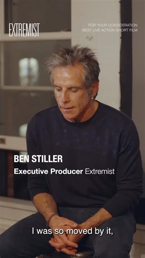 Ben Stiller on Instagram: "So proud to be a a part of this very moving film about a Russian activist who was willing to stand up against Putin’s authoritarian regime. This film couldn’t be more timely with what is happening in our own country. It’s beautifully made and the young film maker who made it has paid the price of not being able to return to Russia for simply making a movie about freedom of expression. Hope you’ll check it out. Xx @extremist_film @newyorkermag @kislomolochniy @formaprof