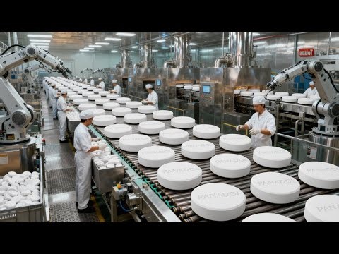 Inside a Modern Tablet Factory: From Raw Powder to Finished Pills Full Process