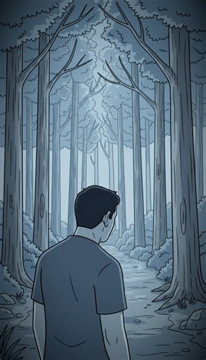 He Never Turned Around