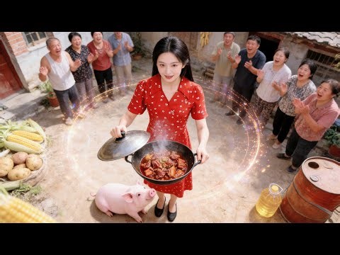 Reborn With a Space System💥I Fed a Starving Village While My Enemies Ate Pig Slop