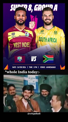 WI vs SA | T20 World Cup 2026 | Super8 #cricketmemes #cricketshorts #indiancricketfans #viralcricket