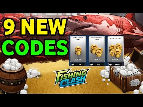 UPDATE🔥FISHING CLASH GIFT CODES 2025 - FISHING CLASH CODES