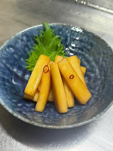 パリパリ大根の醤油漬けの簡単レシピ