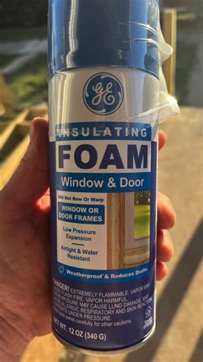 How to use a can of spray foam and what type of spray foam to use for different project. #construction #constructionlife #constructiontiktok #constructiontips #work #remodel #renovation #sprayfoam #sprayfoamvideos
