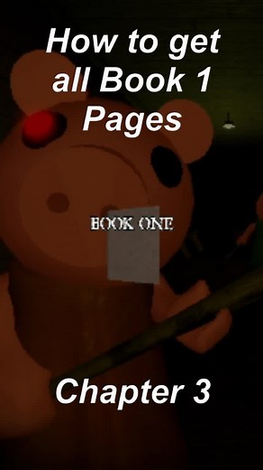 How to get all Roblox Piggy Book 1 Chapter 2 Pages #piggy #roblox #tutorial #MrOwORBLX