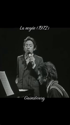 La Noyée : Interprétation Live de Serge Gainsbourg
