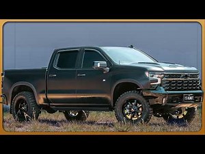 The Ultimate Matte Black Chevy ZR2