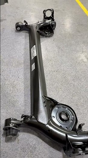 When rear subframe bushes making noise. And you have to replace new rear subframe for it.