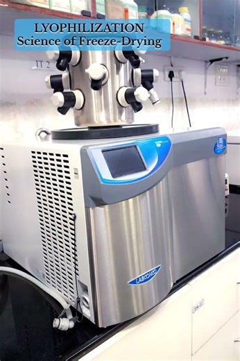 🧊 LYOPHILIZATION (Freeze-Drying) #Lyophilization #FreezeDrying #LifeSCIENCE_Expo #Biotech