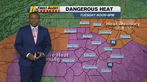 Think it was hot today? It's going to be 101 degrees tomorrow. Get prepared with the latest forecast for the week. | ABC11 WTVD