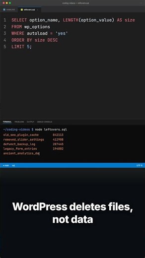 Why WordPress plugins never really uninstall