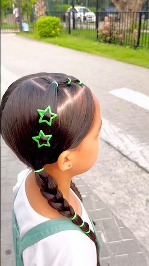 ✨ PEINADO HERMOSO Y FÁCIL DE HACER 😍🎀