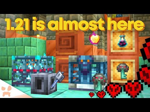 THE NEW HARDCORE UPDATE & FIRST MINECRAFT 1.21 PREVIEW IS HERE!!