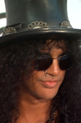 Dans l'esprit et le mythe d'une légende du rock « n' roll » « Slash »