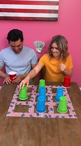 Flip cup Tic-Tac-Toe . . Here is a fun and different approach to a classic game of tic tac toe. Very fun to play with the family and friends | Adrian L