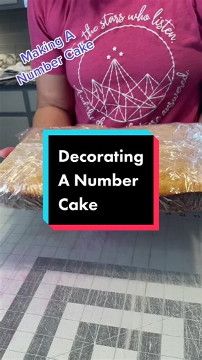 Decorating a Number Eleven Cake Tutorial