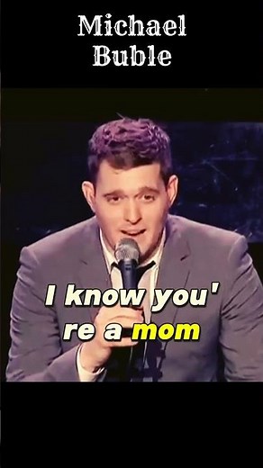 Epic Live Duet: Michael Buble Sings with Talented 15-Year-Old Fan! #shorts #duet #live