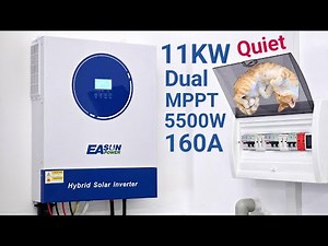 EASun Power 11KW Quiet Hybrid Inverter Replacement (ISolar SMG II 11KW 48V WiFi by Powland)