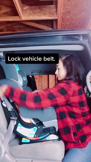 Graco Extend2Fit Forward Facing Install with Seat Belt