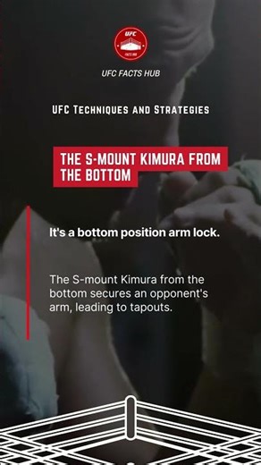 Bottom position arm lock 🌄 S-mount Kimuras from the bottom secure and submit in UFC.