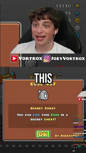 Vortrox Rates Geometry Dash Icons...