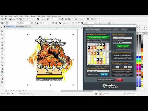 Screen Pringint Halftone RIP SimpleSeps SmartRIP