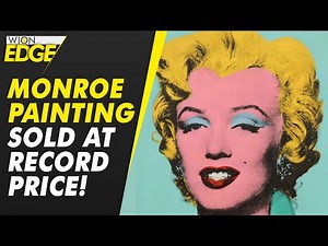 This Marilyn Monroe painting by Andy Warhol was sold for record price! | WION Edge