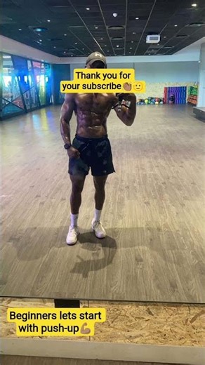As a beginner start with basic like push-up #subscribe #youtubeshorts #motivation#workouttips