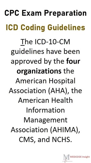 CPC Exams Preparation ICD Coding Guidelines #aapc #education #cpcexamsprep