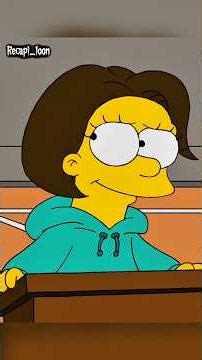 LISA MODOU O VISUAL 💇‍♀️🪞#simpsons #thesimpsons #lisasimpson #recap #desenho