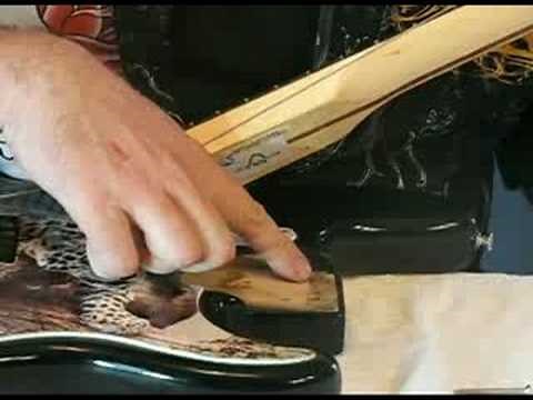 Replacing, Installing, Removing a Guitar Neck Plate