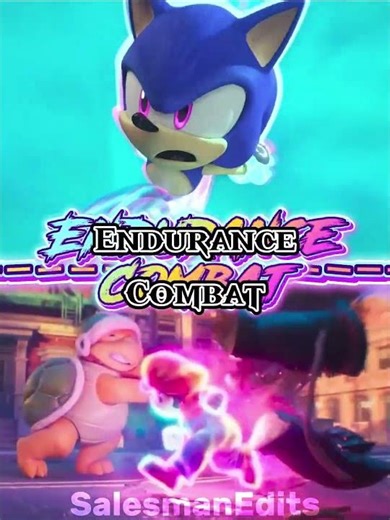 Mario (SMBM) vs Sonic (Sonic Prime) #thesupermariobrosmovie #sonicprime