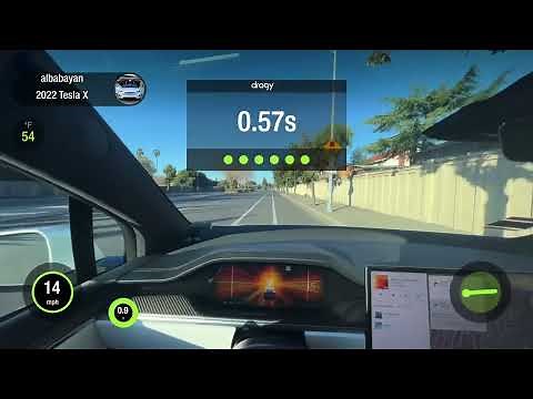 2022 Model X Plaid 0-60!