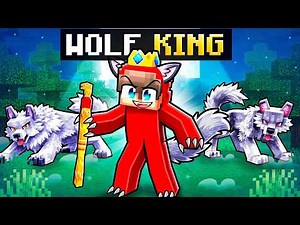 I Became a WOLF KING in Minecraft!