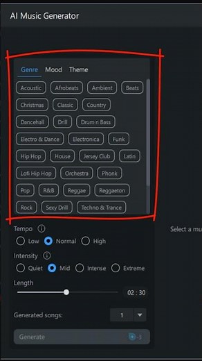 How To Use the AI Music Generator | PowerDirector