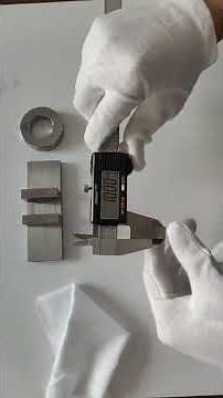 How to use digital caliper to measure outside diameter?