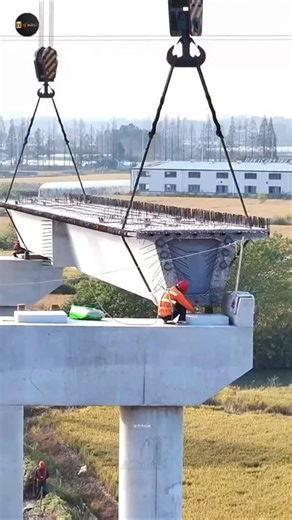 Aj facts2. on Instagram: "China bridge Construction Technology #ChinaBridgeMachine​​ #BridgeConstructionChina​​ #BridgeGirderErectionMachine​​ #ChineseEngineering​​ #FastBridgeBuilding​​ #HeavyMachineryChina​​ #900TonBeamLift​​ #ConstructionTechnology​​ #HighSpeedRailChina​​ #EngineeringMiracles​​ #CivilEngineeringFacts​​ #MegaProjectsChina​​ #ChinaVsWorldEngineering​​ #NoTrafficBridgeBuilding​​ #InsaneConstructionTech​​ #RoboticBridgeBuilder​​ #instagood #viral #reels #explore #facts #instagram