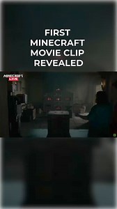 The first Minecraft movie clip has been revealed to the world. #minecraft #minecraftmovie #gaming #videogames #gaminglife #microsoft | TheGamer
